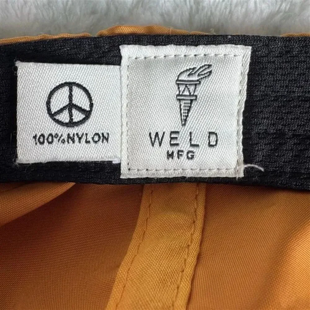 Richmond Farmers Market Weld MFG Nylon Strapback Hat Mustard